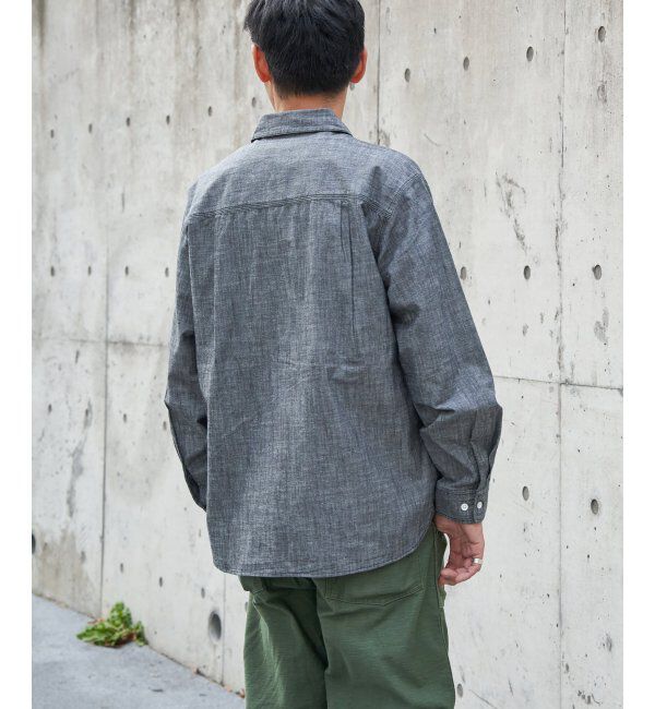 VENCE share style「シャンブレーオーバーシャツ」|シャツ・ブラウス|