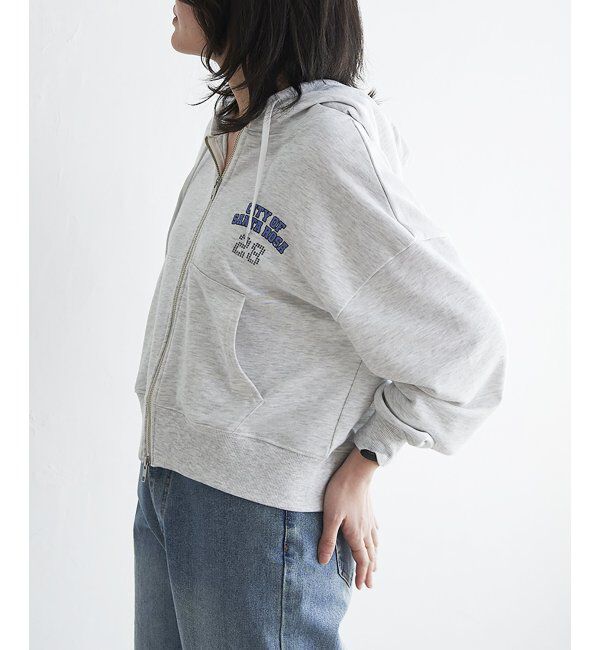 VENCE share style「ダブルジップパーカー」|スウェット・ジャージ|