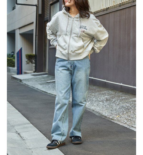 VENCE share style「ダブルジップパーカー」|スウェット・ジャージ|