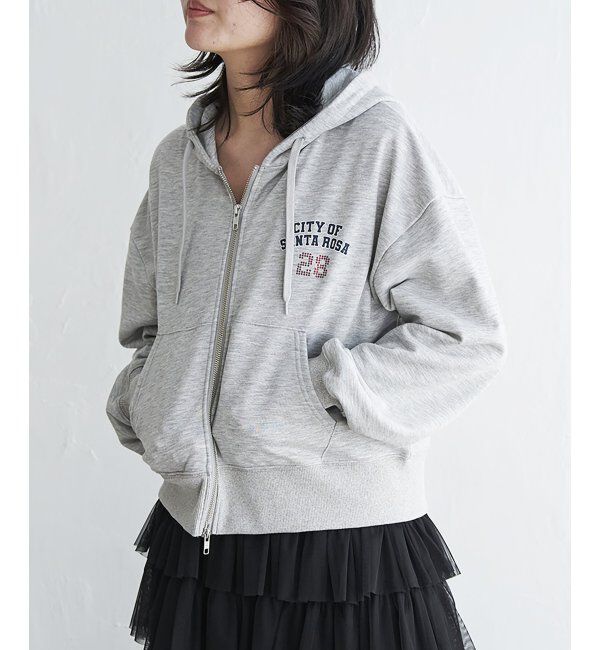 VENCE share style「ダブルジップパーカー」|スウェット・ジャージ|