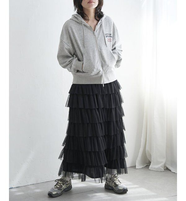 VENCE share style「ダブルジップパーカー」|スウェット・ジャージ|