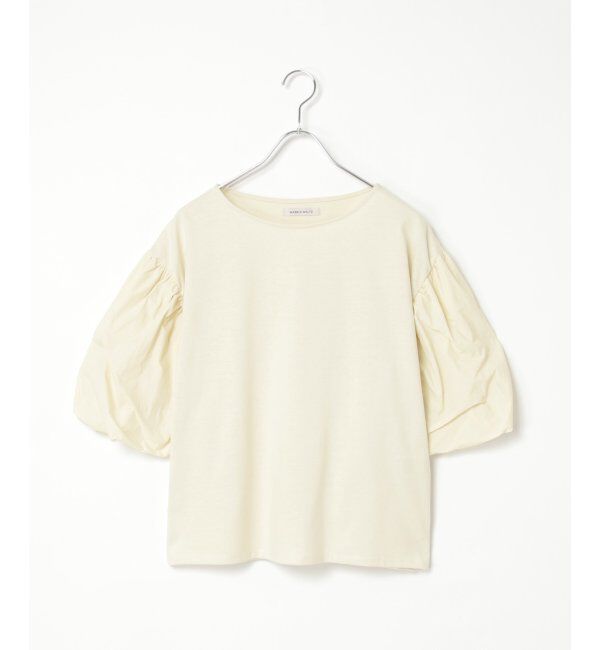 VENCE share style「天竺袖ナイロンバルーンプルオーバー」|Tシャツ・カットソー|