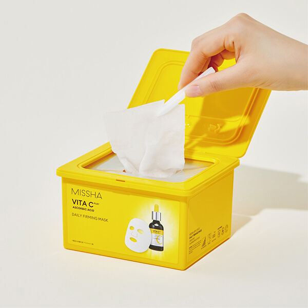  「MISSHA(ミシャ) ビタシープラス大容量シートマスク (350ml/30枚)」|フェイスマスク・パック|