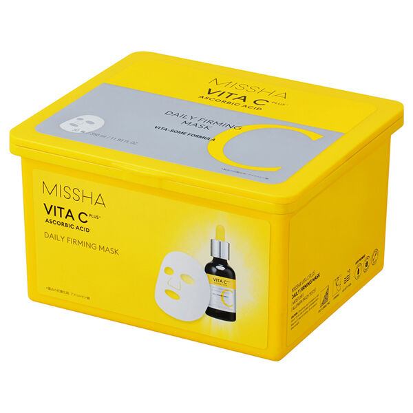  「MISSHA(ミシャ) ビタシープラス大容量シートマスク (350ml/30枚)」|フェイスマスク・パック|