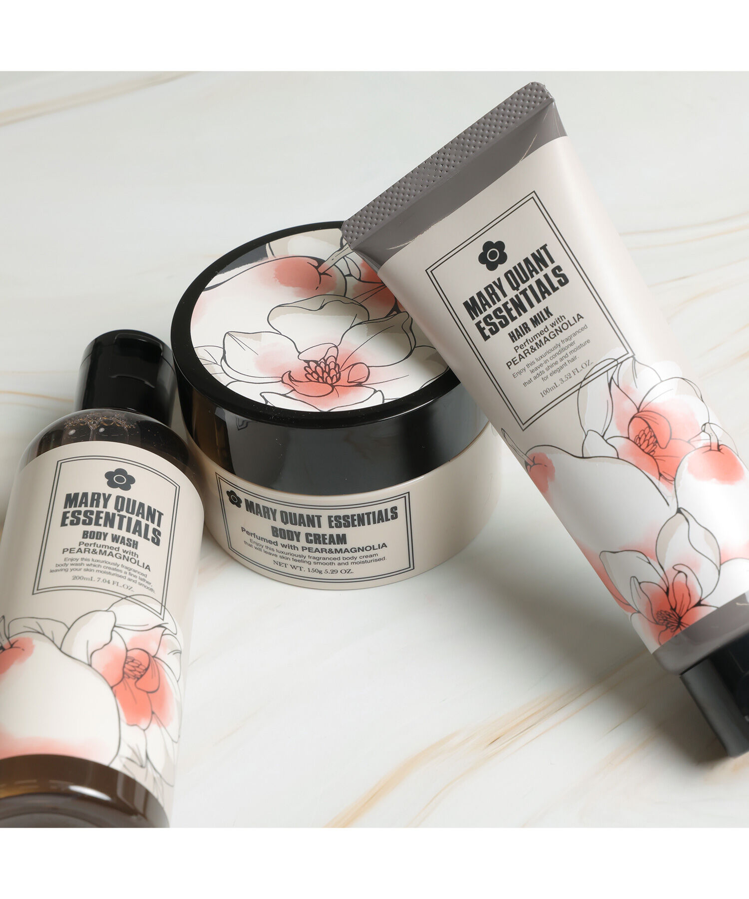 MARY QUANT「『数量限定』エッセンシャルズ ボディ クリーム（ぺアー＆マグノリアの香り）」|ボディ保湿|