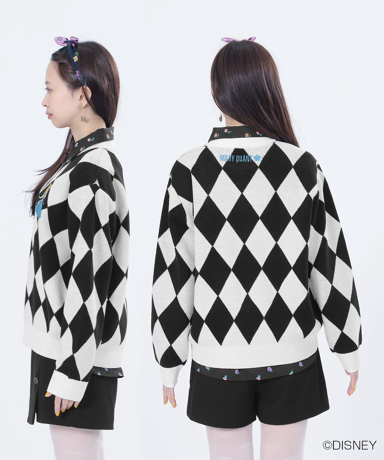 MARY QUANT「アリスデザインニット プルオーバー」|スウェット・ジャージ|
