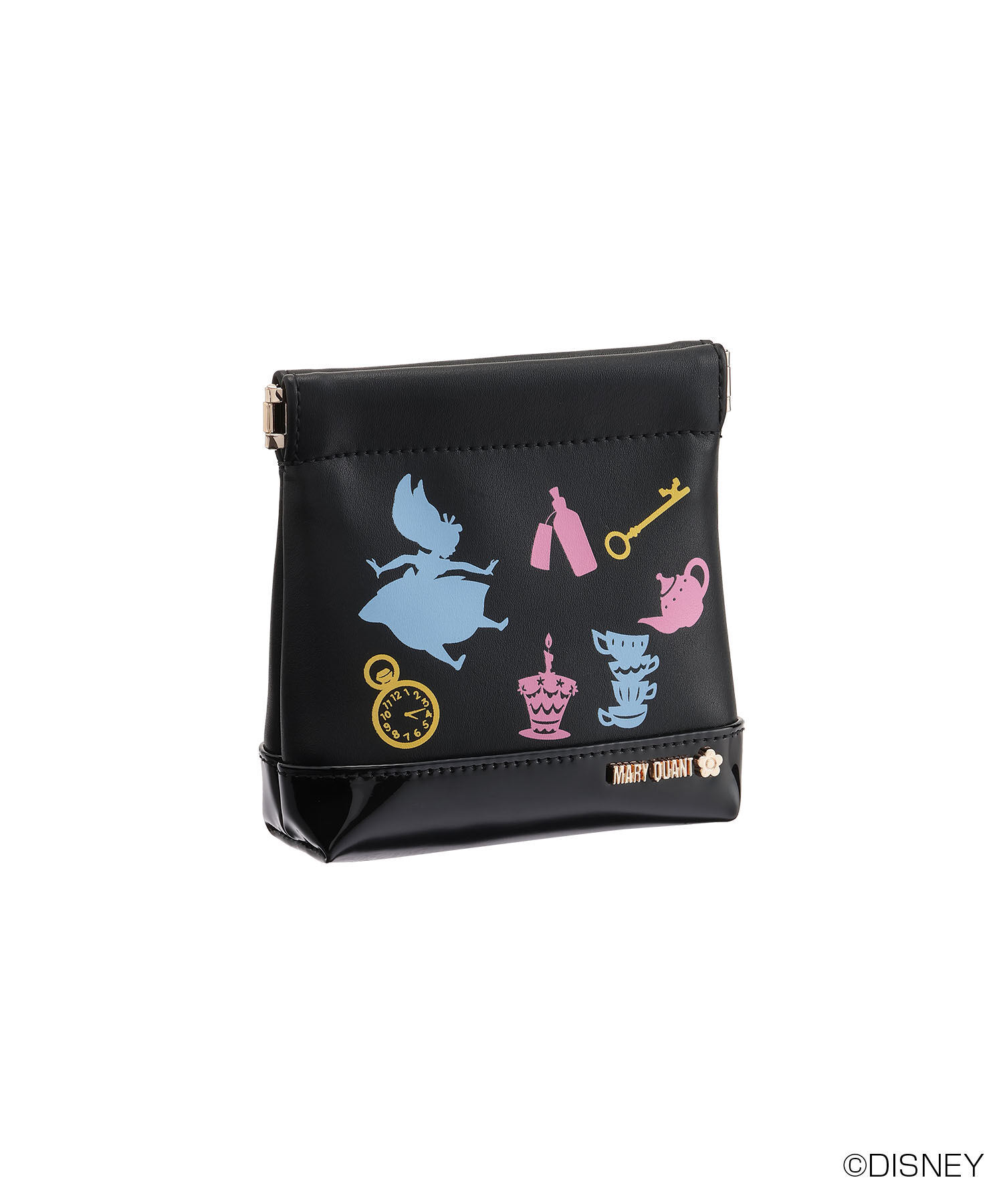 MARY QUANT「アリスデザイン バネクチポーチ」|ポーチ|