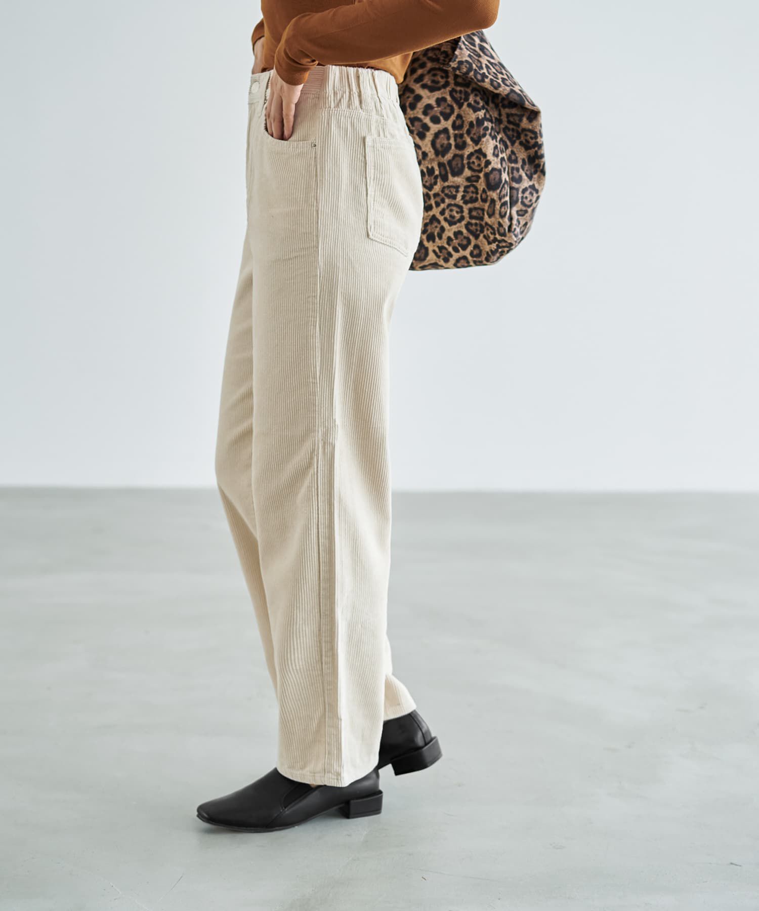 STYLE DELI「コーデュロイセミワイドストレートパンツ」|その他|