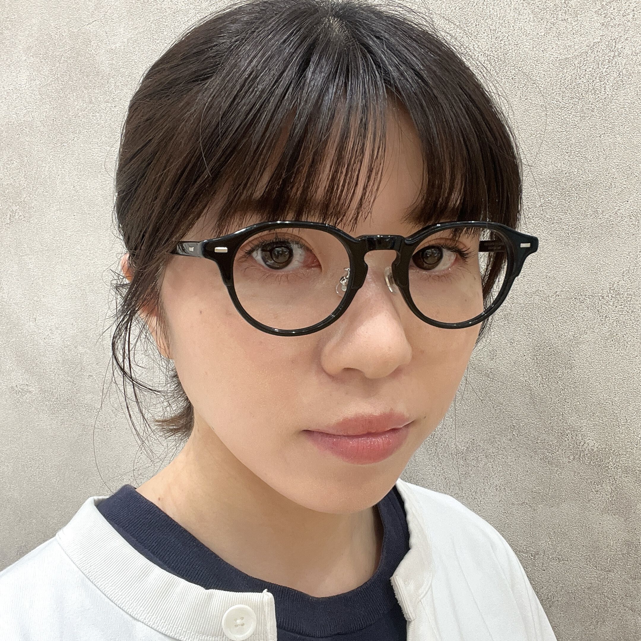  「ボストン型 メガネ｜クラウンパント｜クリアフレーム｜Zoff CLASSIC TREND ゾフ レンズ交換券付き」|メガネ|