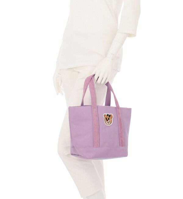 LOVERARY BY FEILER「オールドテディガール　ワッペントートバッグ　L/OTG-243040」|トートバッグ|