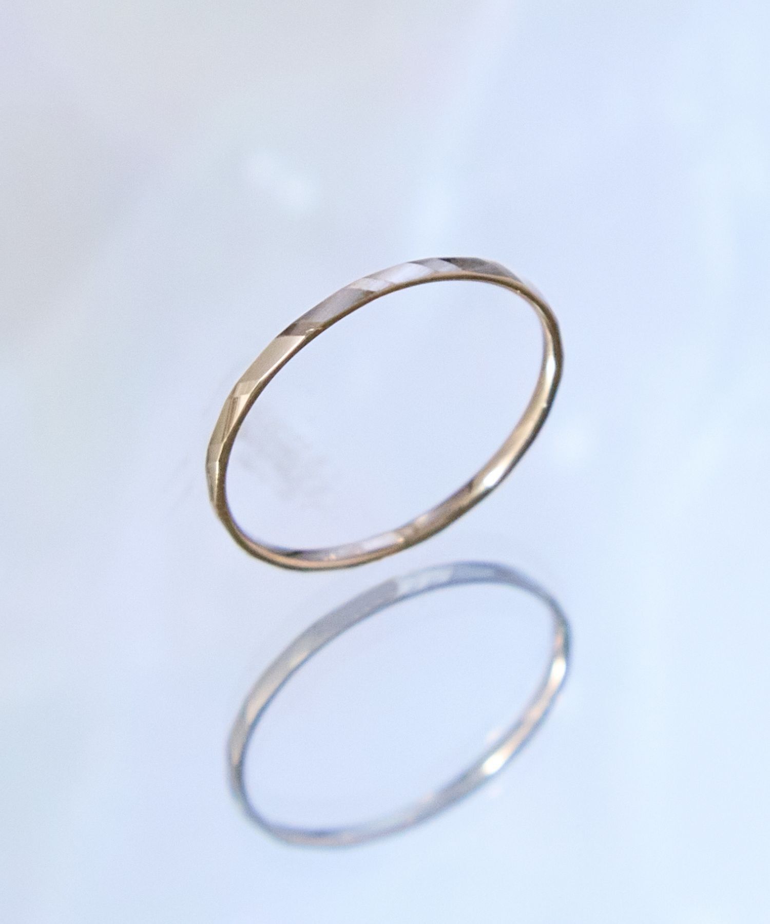 JUPITER「【K10WG】スリムリング/シルバー」|リング|