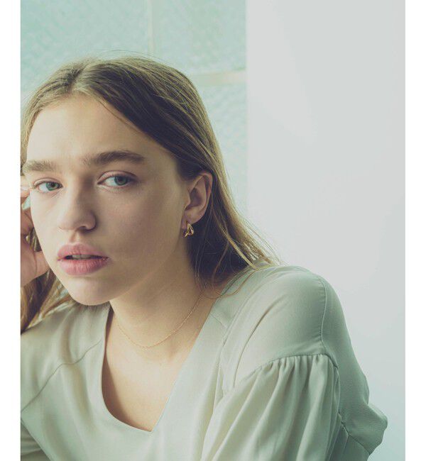 ete「ダブルフープ ピアス」|ピアス|