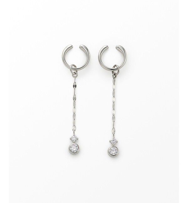 Jouete「イヤリング ジルコニア」|イヤリング|プラチナム