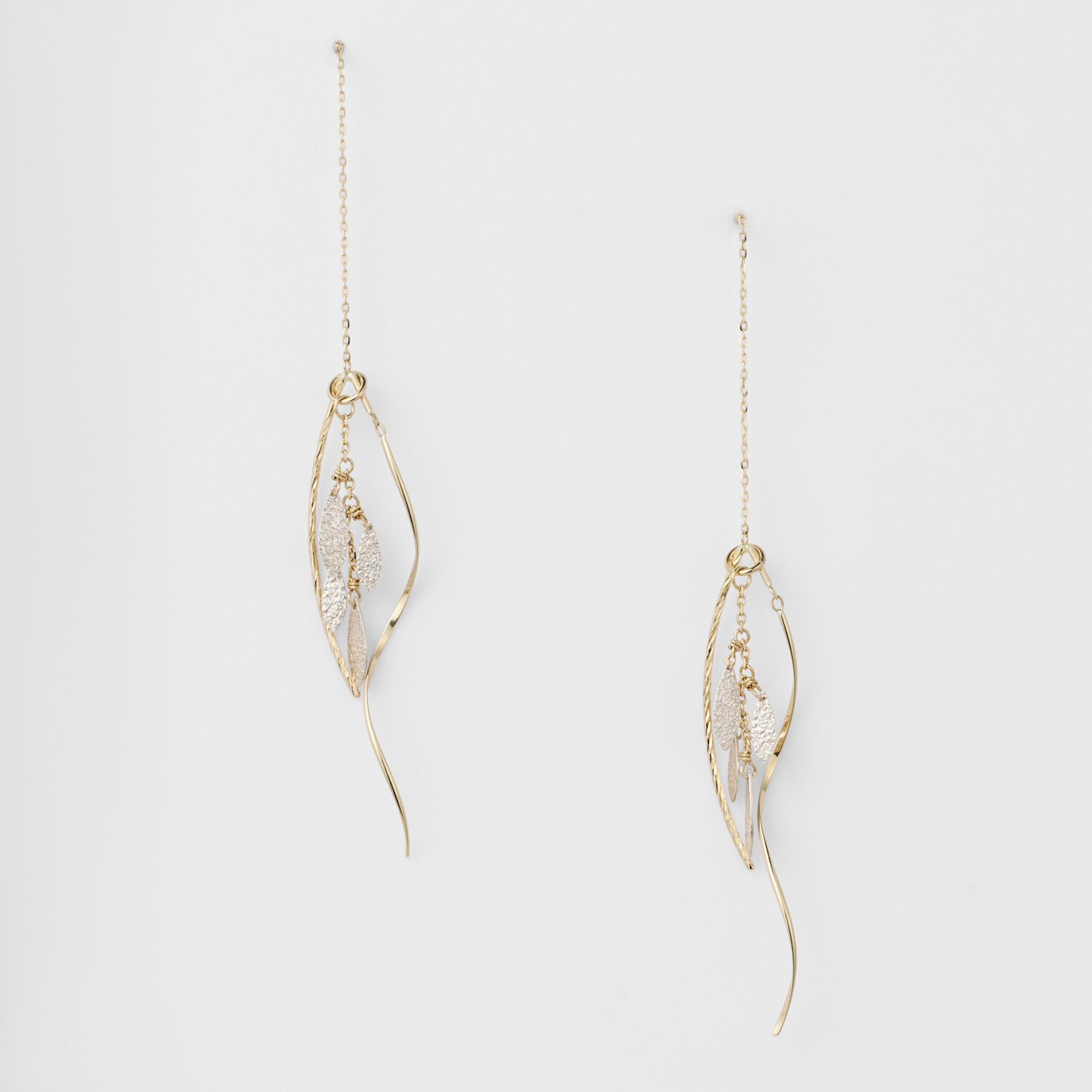 agete「K10ピアス」|ピアス|