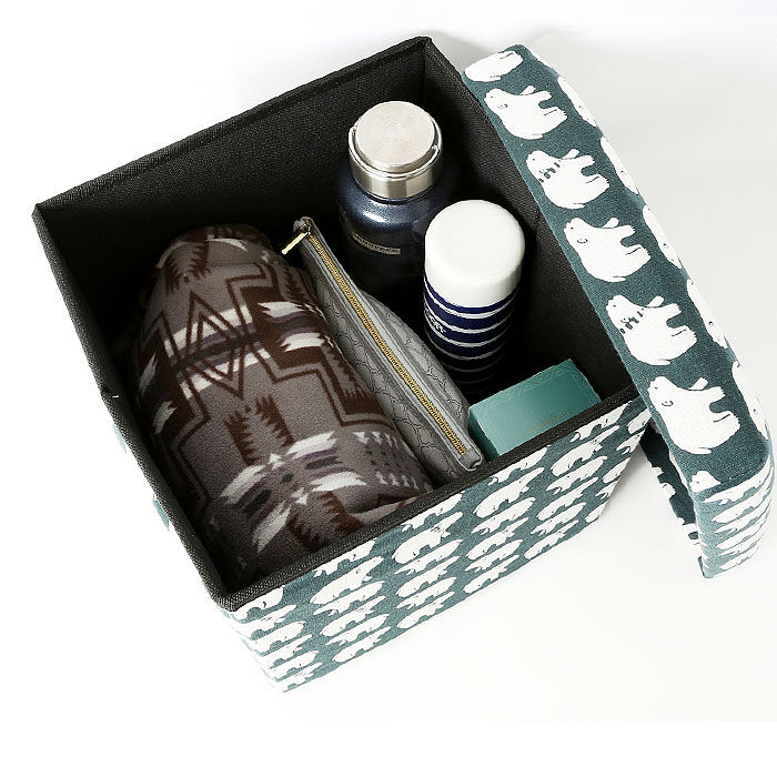 BACKYARD FAMILY「スツール 収納 おしゃれ 通販 椅子 折りたたみ かわいい 北欧風 四角 折りたたみ椅子」|その他|