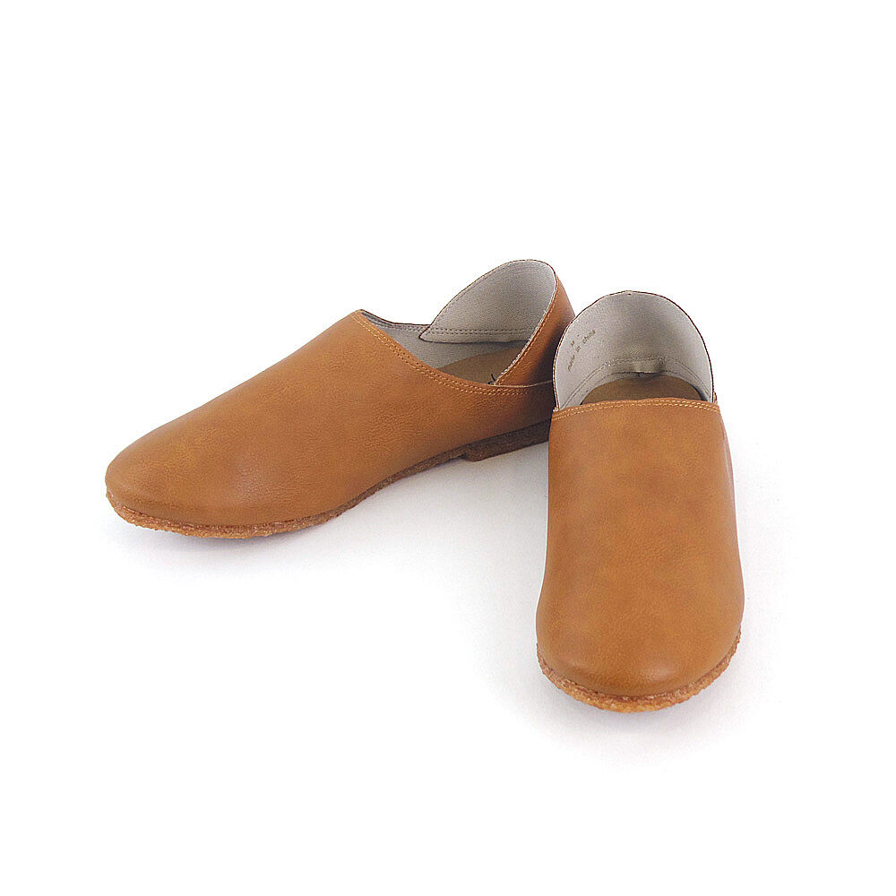 BACKYARD FAMILY「バブーシュ レディース 通販 シューズ ブランド ハッシュドコーデ おしゃれ 靴 スリッパ」|スリッポン|ブラウン1