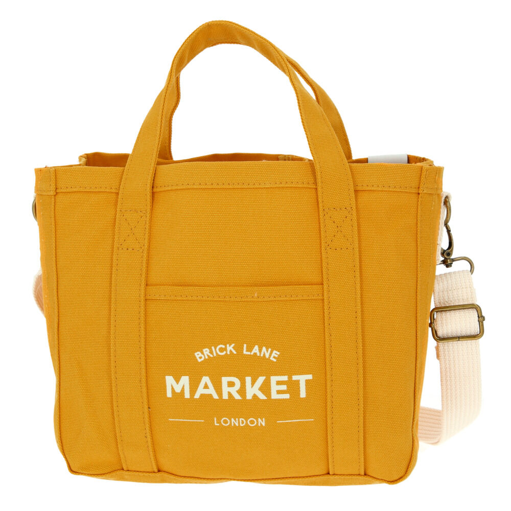 BACKYARD FAMILY「ミニトートバッグ おしゃれ 通販 トートバッグ 小さめ レディース メンズ ミニバッグ 仕切り」|トートバッグ|イエロー1