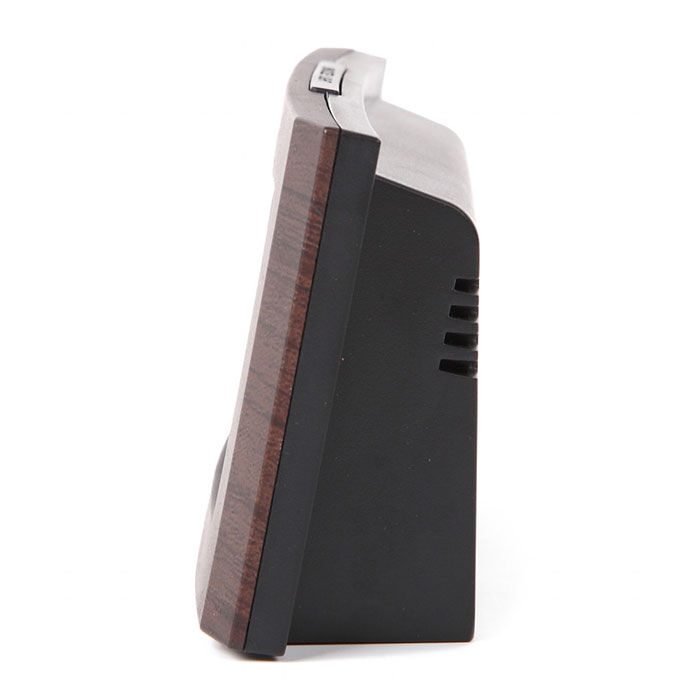 BACKYARD FAMILY「置き時計 電波 通販 おしゃれ デジタル 置時計 目覚まし時計 書斎 オフィス 木目調 寝室」|クロック・置時計|