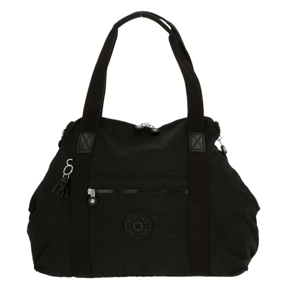 BACKYARD FAMILY「キプリング トートバッグ 通販 ボストンバッグ レディース 大きめ ファスナー付き おしゃれ」|ボストンバッグ|ブラック1