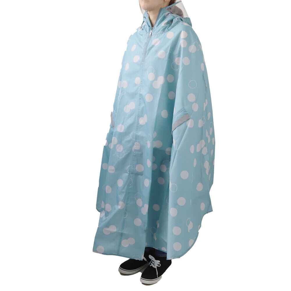 BACKYARD FAMILY「レインウェア サイクルコート 通販 レインコート レインポンチョ カッパ ポンチョ 雨具 自転車」|レインコート|グリーン1