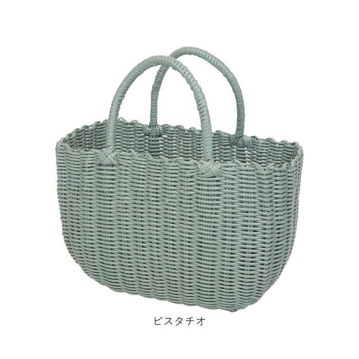 BACKYARD FAMILY「かごバッグ PPバッグ ミドル 通販 カゴバッグ バスケット トート トートバッグ トートバック」|かごバッグ|