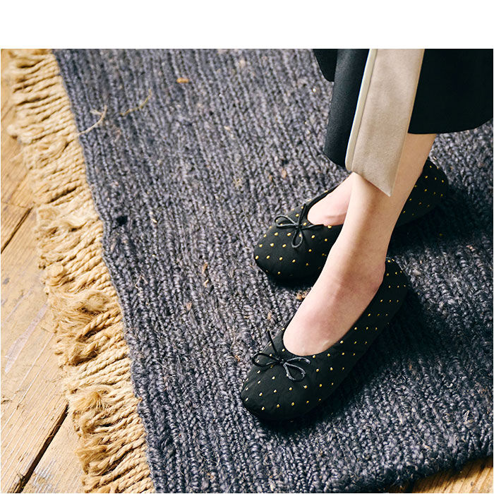 BACKYARD FAMILY「携帯スリッパ おしゃれ ママ 通販 折りたたみスリッパ 折り畳みスリッパ スリッパ」|ルームシューズ|