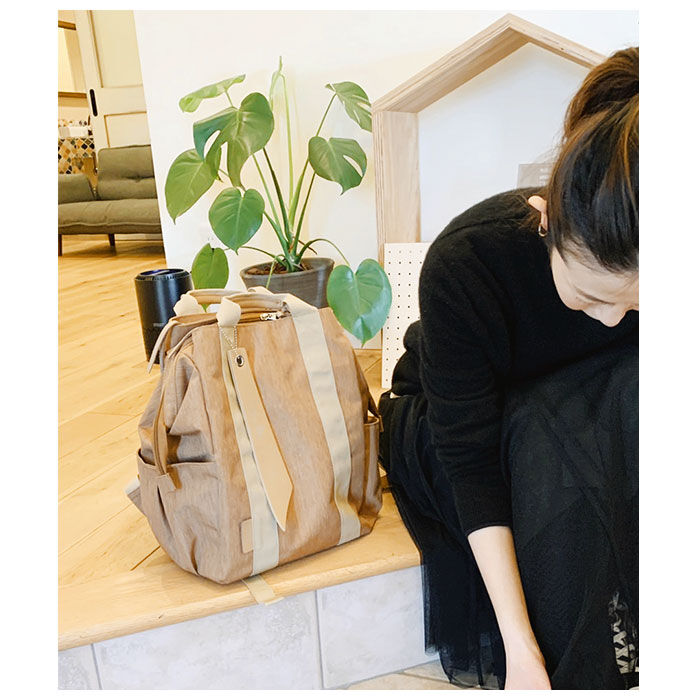 BACKYARD FAMILY「Take Me テイクミー 通販 リュック マザーズバッグ ママバッグ 大容量 小さめ 長さ調整」|リュック|