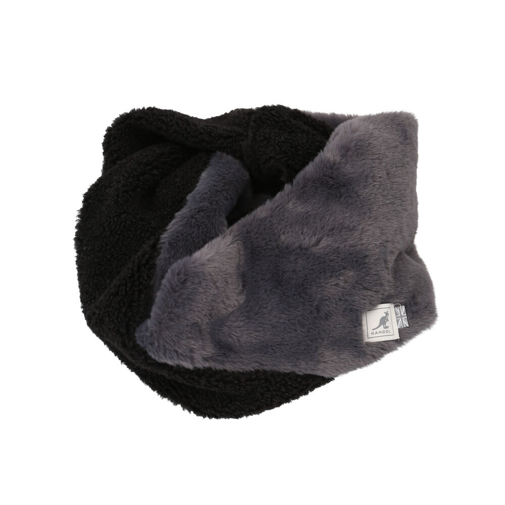 BACKYARD FAMILY「KANGOL カンゴール スヌード レディース 通販 マフラー 首巻 首巻き ねじりスヌード」|ストール|グレー1