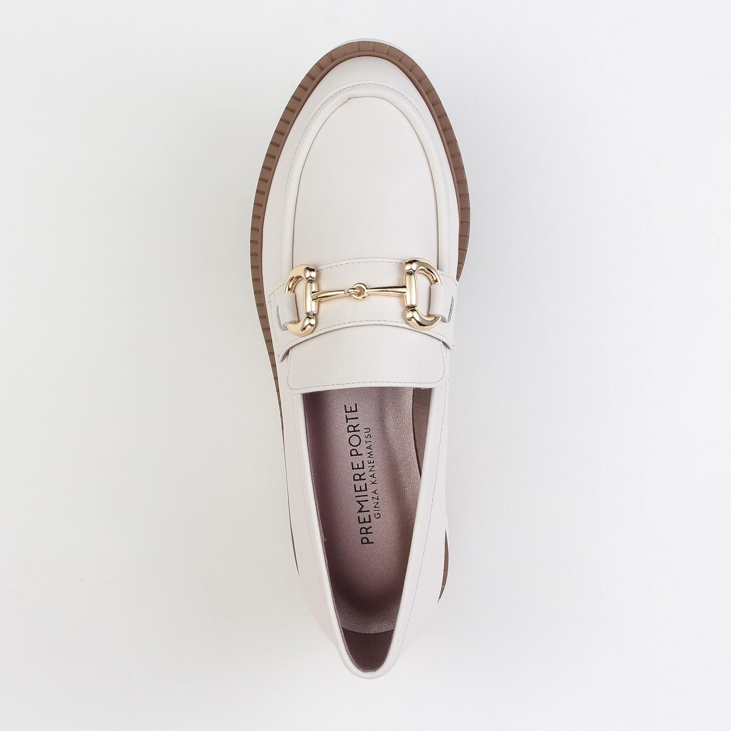 銀座かねまつ「AF250093STEIVR 【本革】ボリュームソールビットローファー」|ローファー|