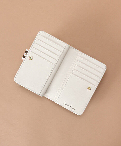 Samantha Thavasa「シンプルバイカラー口金折財布」|財布|