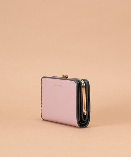 Samantha Thavasa「シンプルバイカラー口金折財布」|財布|