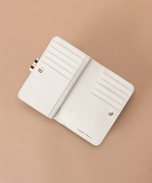 Samantha Thavasa「シンプルバイカラー口金折財布」|財布|