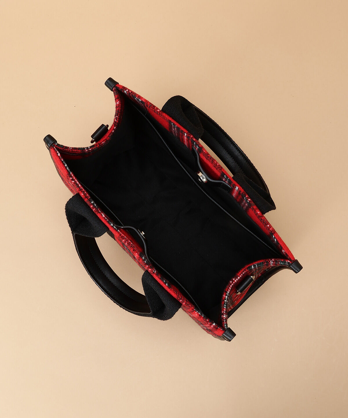 Samantha Thavasa「タータンチェック スクエアトート」|トートバッグ|