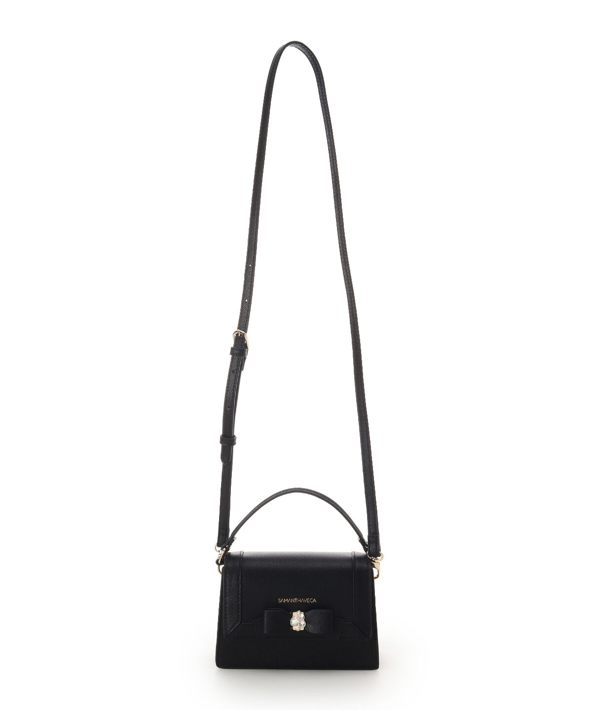 Samantha Vega「ミニジュエルリボンショルダーバッグ」|ショルダー・メッセンジャー|
