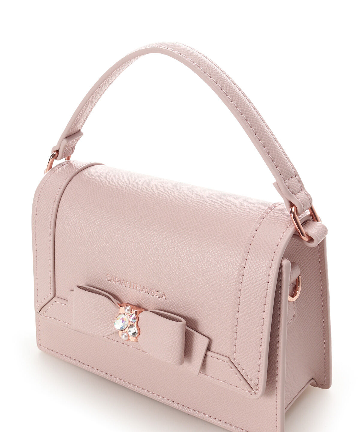 Samantha Vega「ミニジュエルリボンショルダーバッグ」|ショルダー・メッセンジャー|