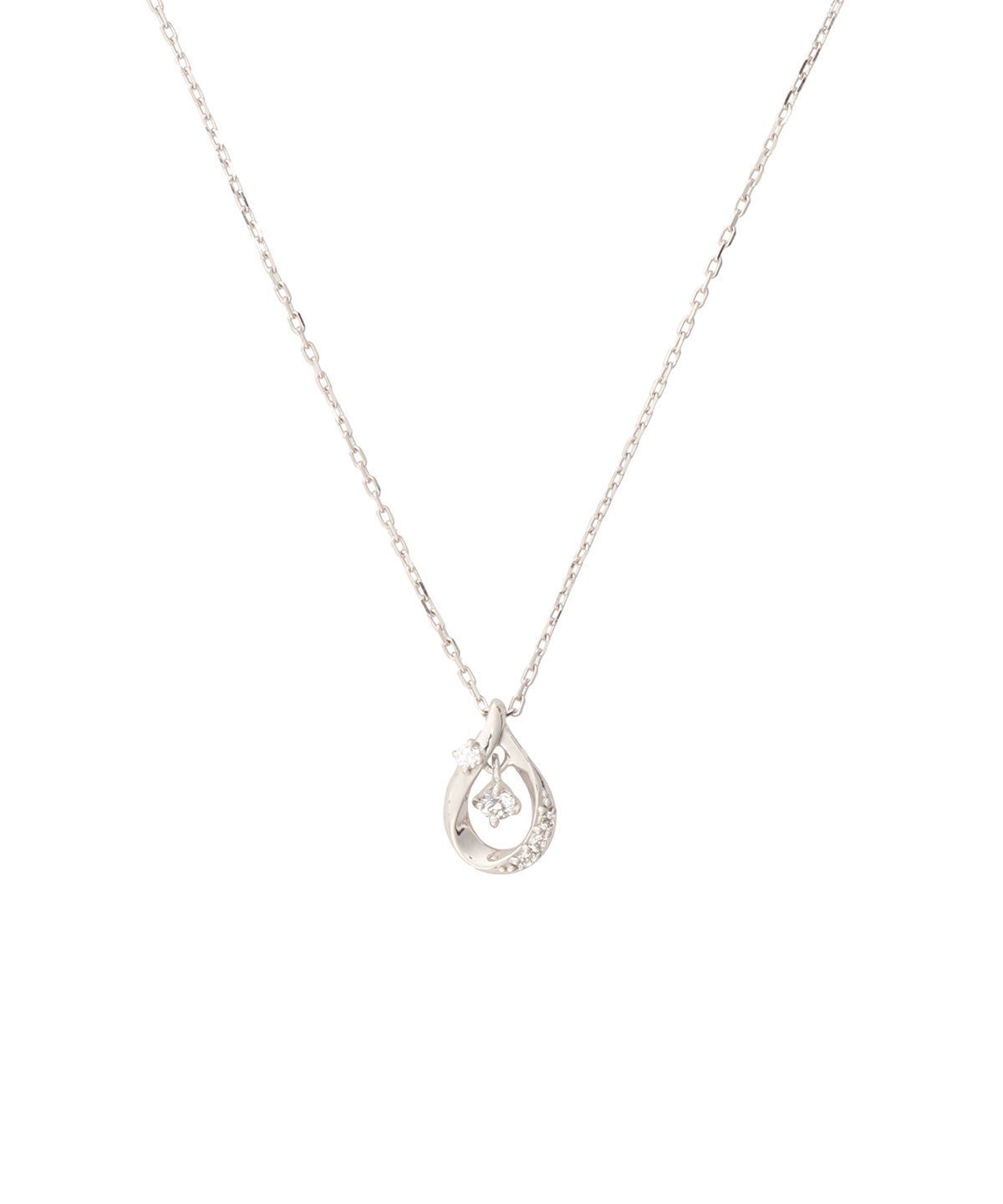 SAMANTHA SILVA「ドロップネックレス」|ネックレス|SILVER rhodiumﾒｯｷ