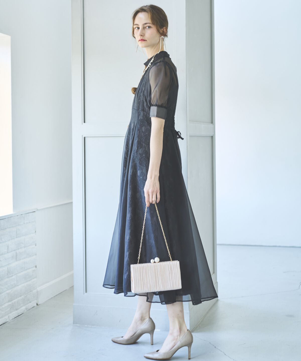 アンドクチュール「パールモチーフパーティーバッグ」|ショルダー・メッセンジャー|