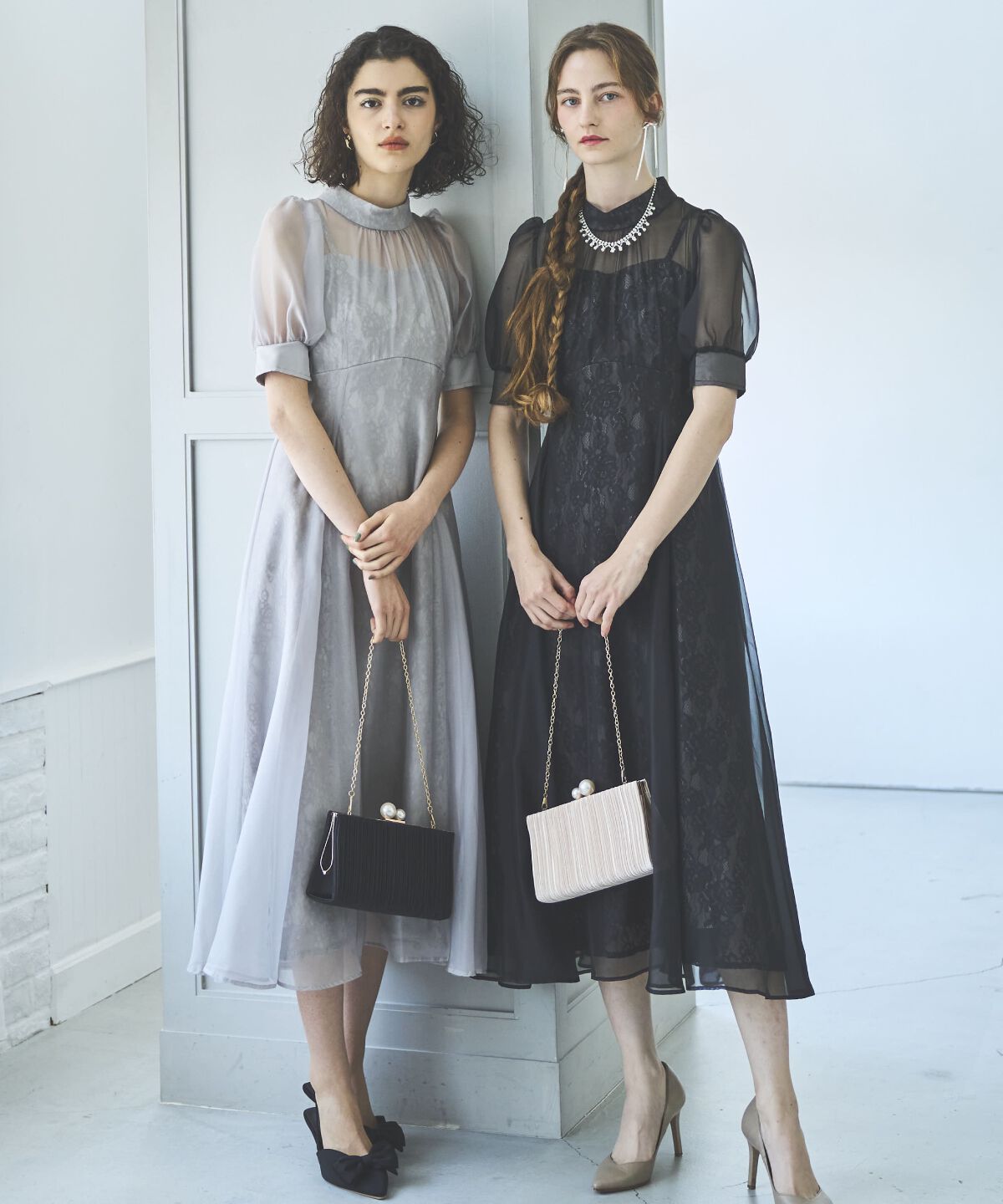 アンドクチュール「パールモチーフパーティーバッグ」|ショルダー・メッセンジャー|