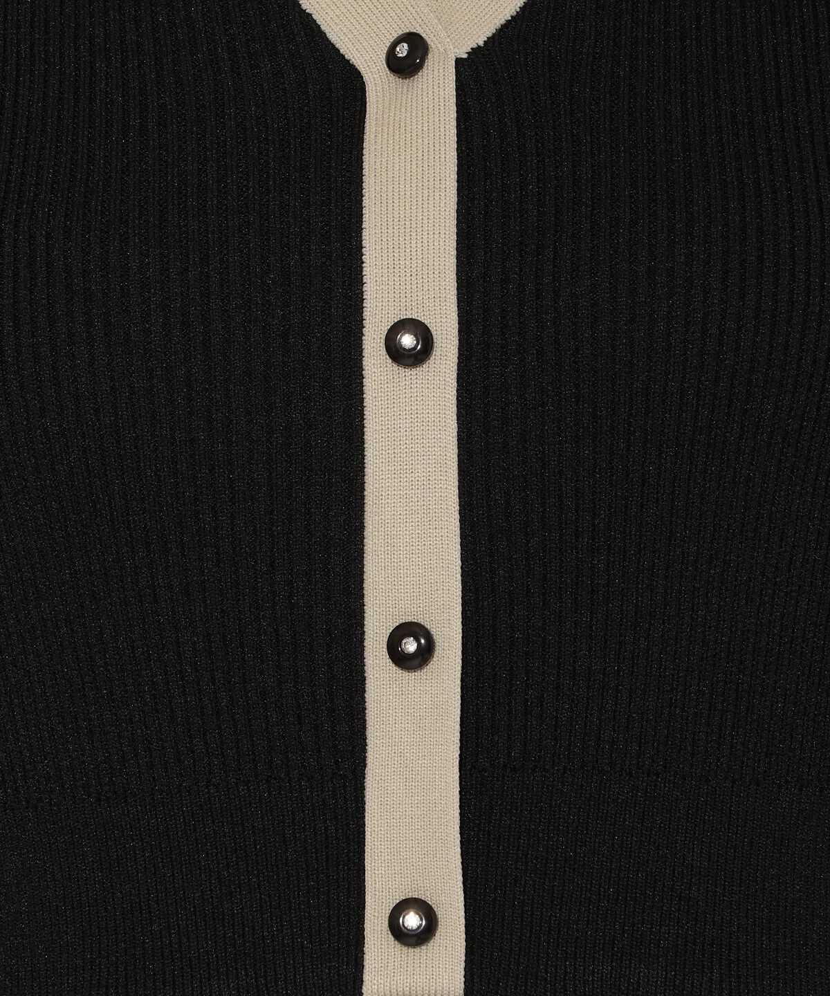 アンドクチュール「配色ニットドッキングワンピース」|ワンピース|