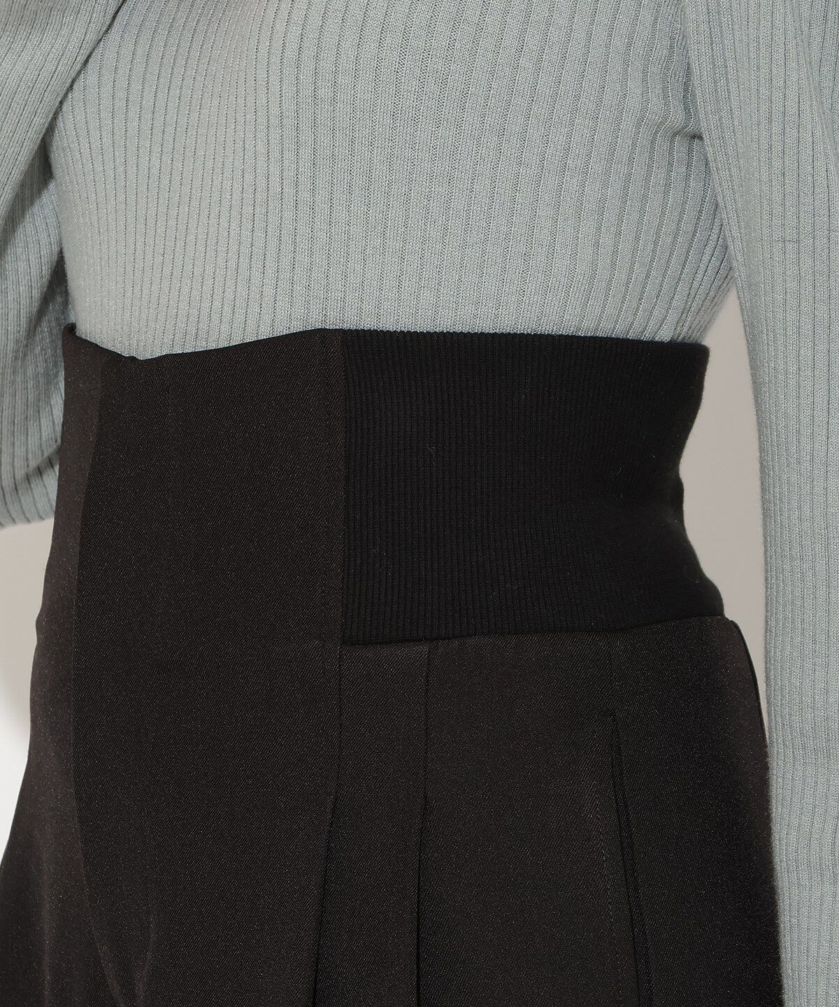 アンドクチュール「ウエストリブワイドパンツ」|その他|