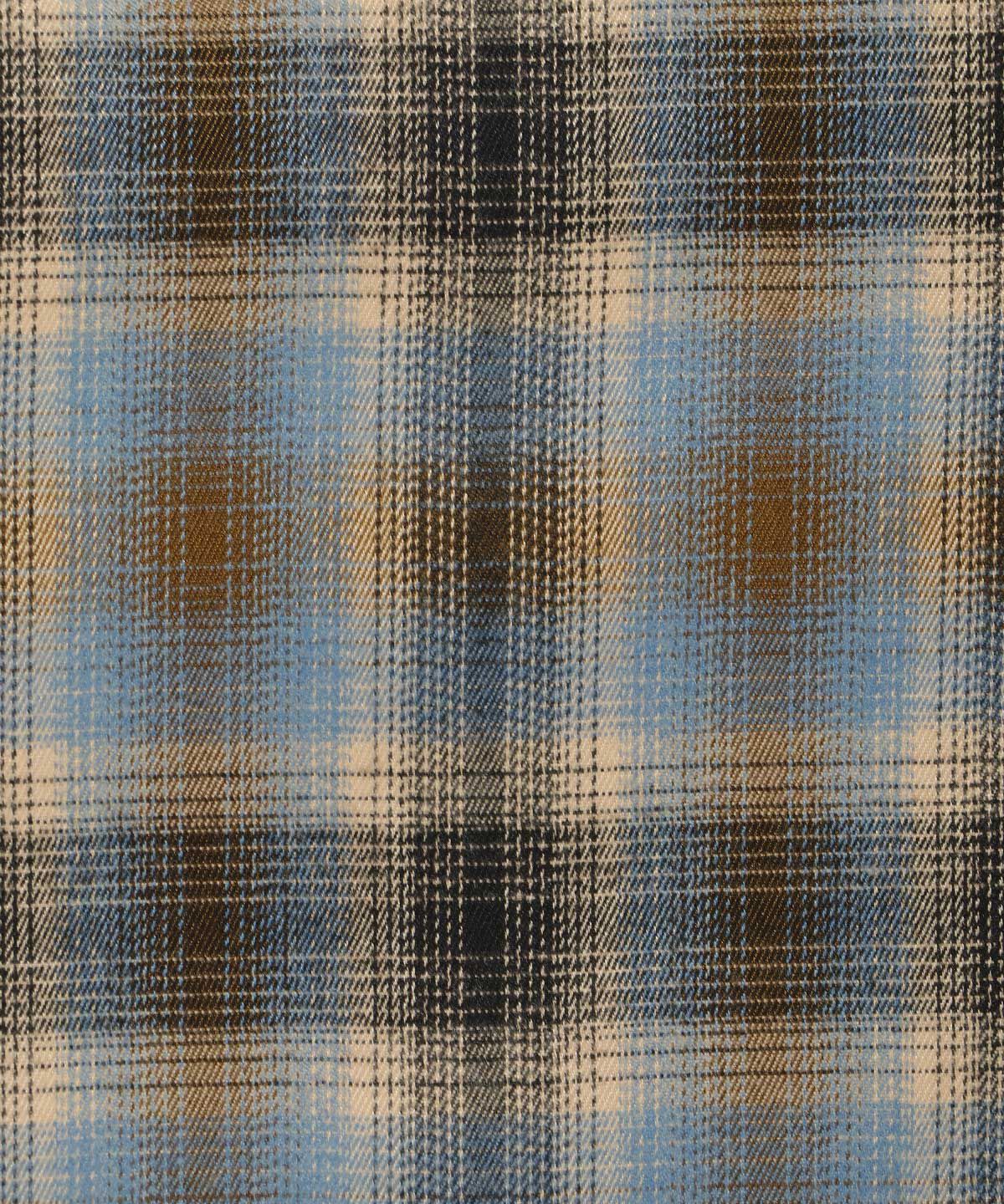 アンドクチュール「チェック柄ロングスカート」|フレア|