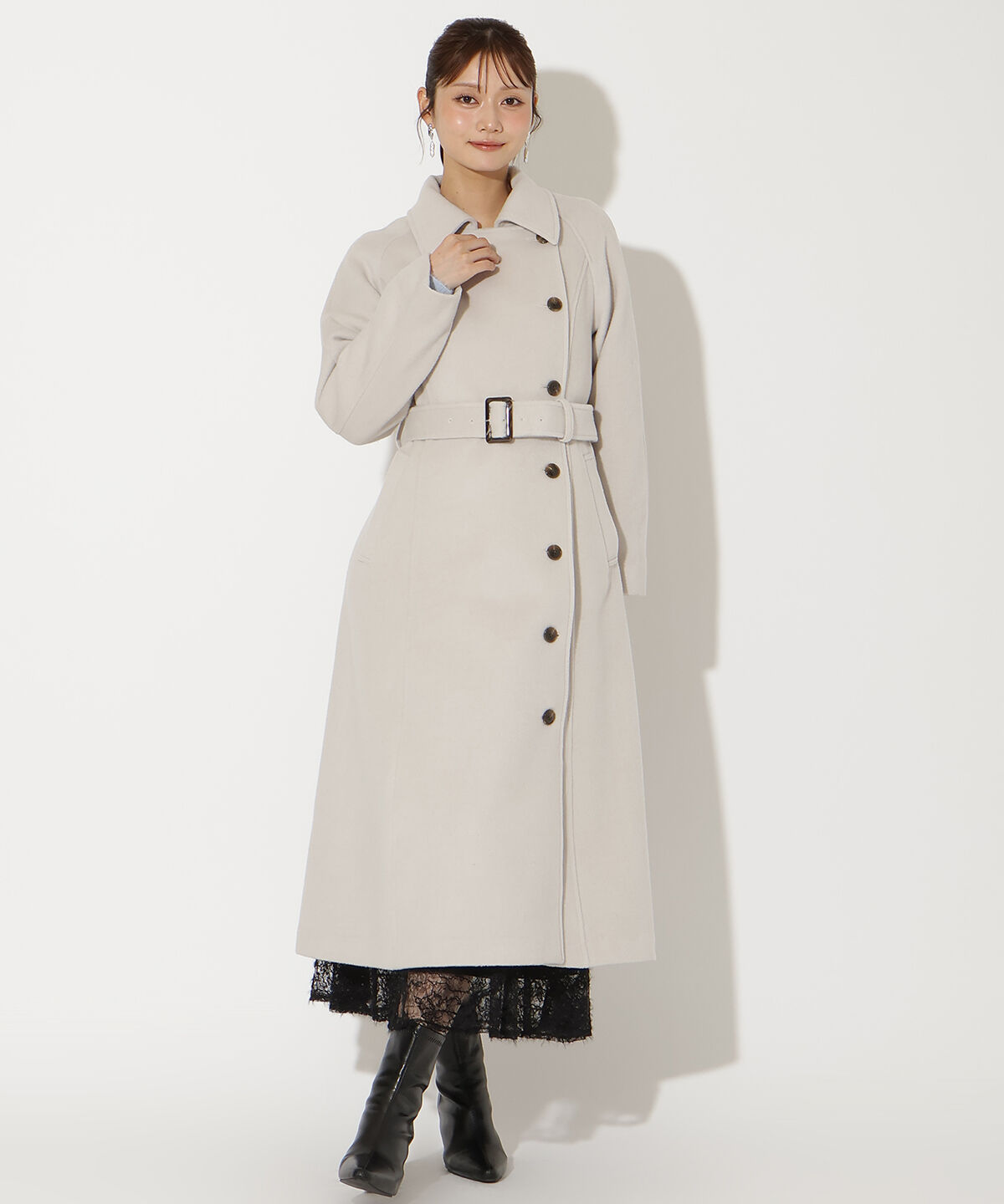 アンドクチュール「ウールビーバーロングコート」|その他|