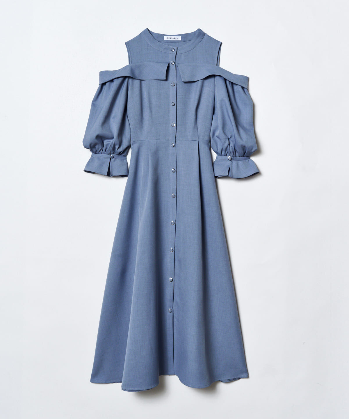 REDYAZEL「肩あきスタンドカラーワンピース」|ワンピース|