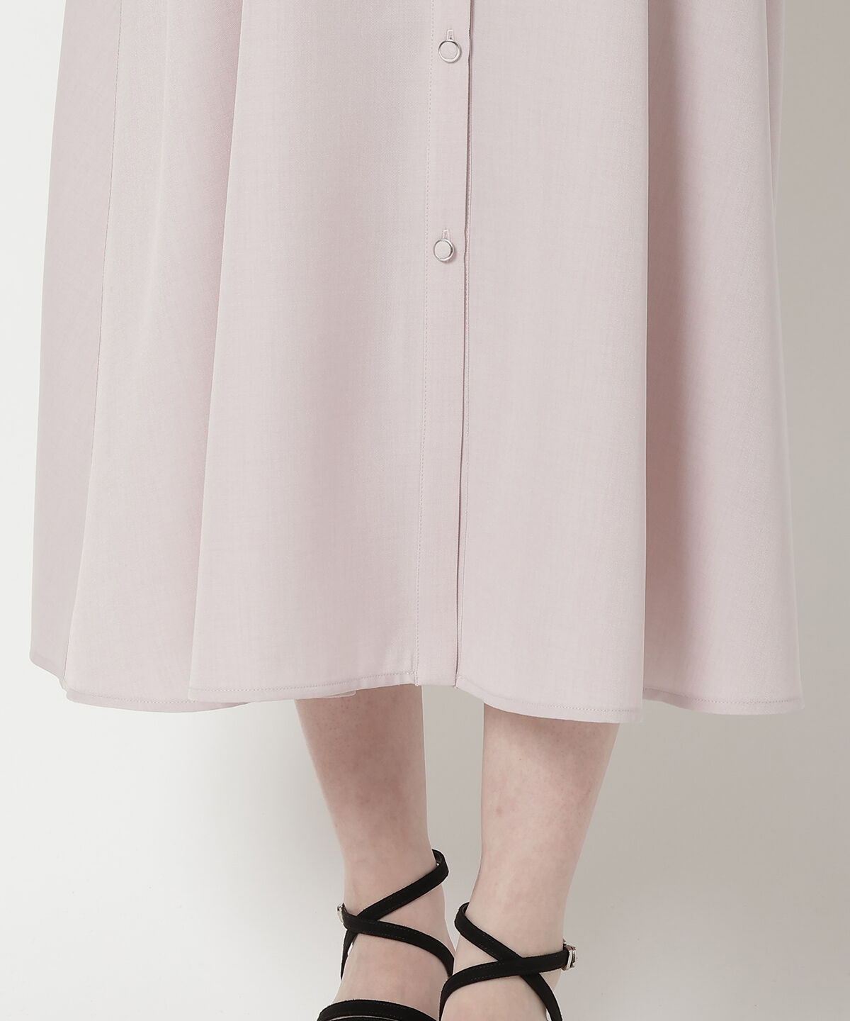 REDYAZEL「肩あきスタンドカラーワンピース」|ワンピース|