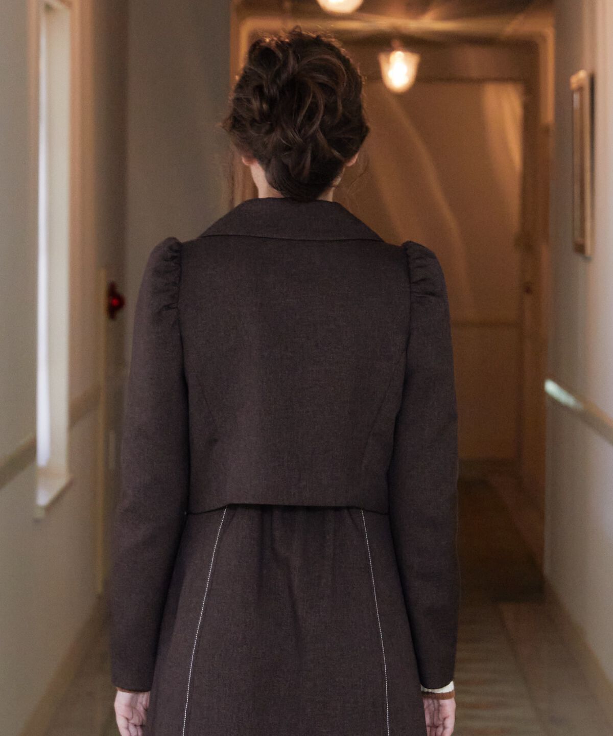 REDYAZEL「ウーリッシュショートダブルジャケット」|テーラードジャケット|