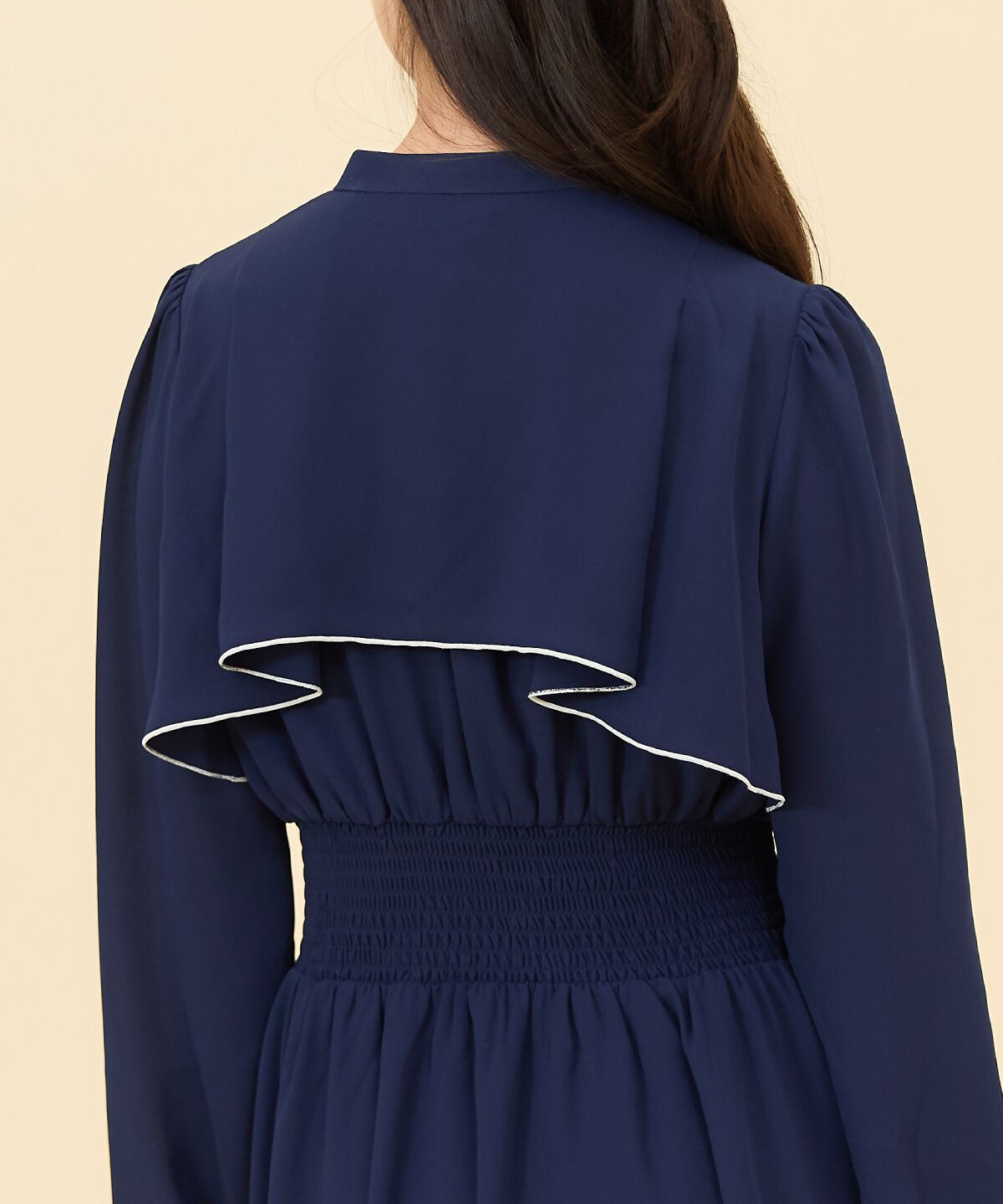 REDYAZEL「バイカラーメロウデザインワンピース」|ワンピース|