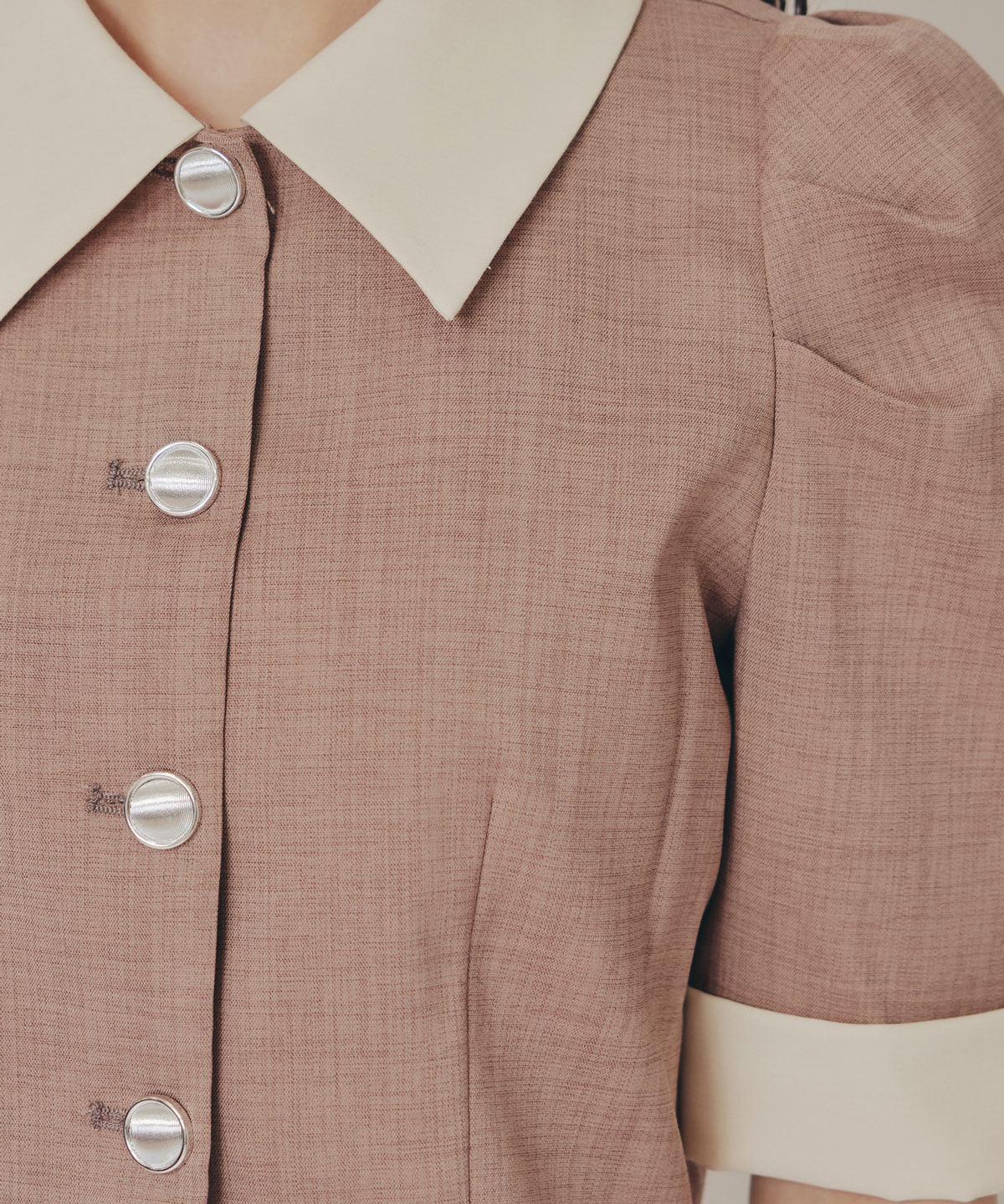 REDYAZEL「バイカラーミニマムジャケット&ミニスカートセットアップ」|ワンピース|