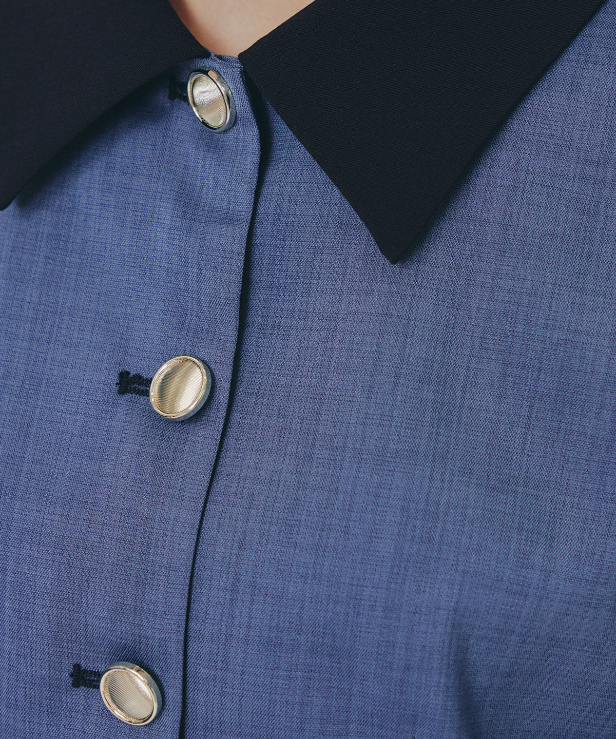 REDYAZEL「バイカラーミニマムジャケット&ミニスカートセットアップ」|ワンピース|