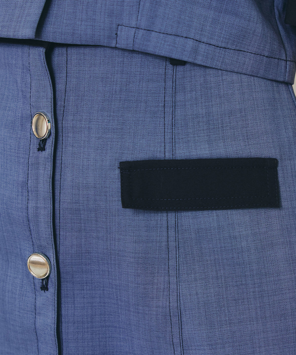 REDYAZEL「バイカラーミニマムジャケット&ミニスカートセットアップ」|ワンピース|