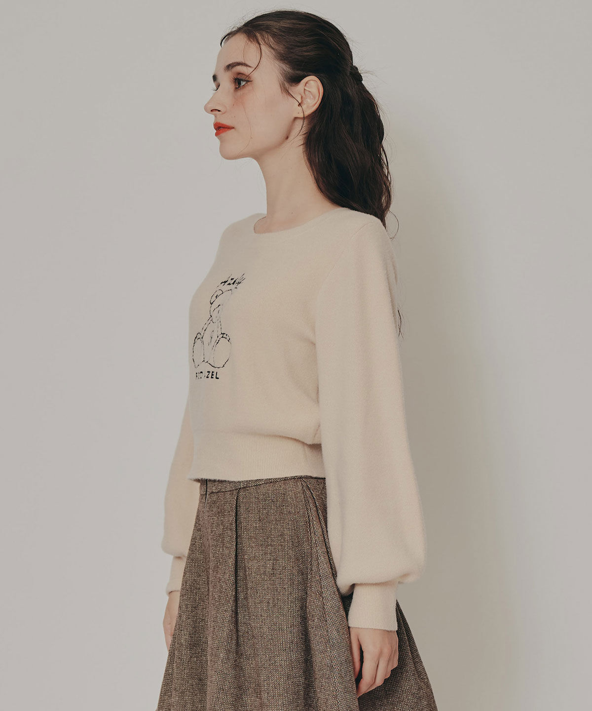 REDYAZEL「Azelyフラッフィニットプルオーバー」|ニット・セーター|